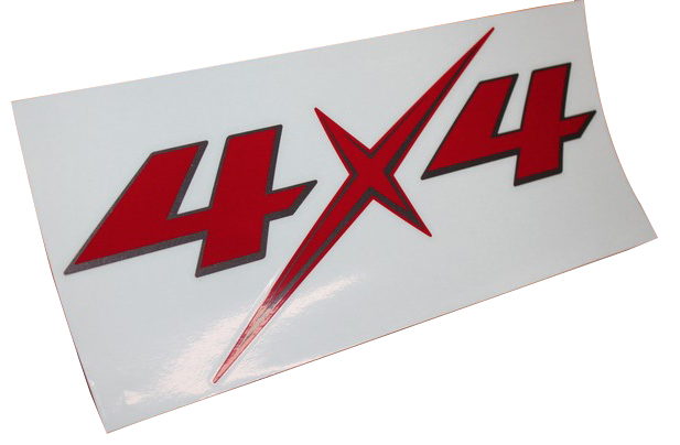STICKER 4X4 (TRIPECH BRAND)
